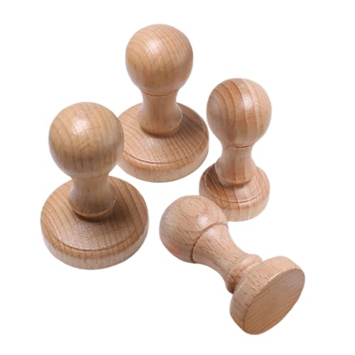 NOLITOY 4 Stück Teiliges Holzstempel Griffset für Diy Projekte Kreative Bastelbedarf für Unterricht Kompatibel mit Verschiedenen Stempeln Einfache mit Gummiunterlage nicht Enthalten NOLITOY 4 Stück Teiliges Holzstempel Griffset für Diy Projekte Kreative Bastelbedarf für Unterricht Kompatibel mit Verschiedenen Stempeln Einfache mit Gummiunterlage nicht Enthalten von NOLITOY