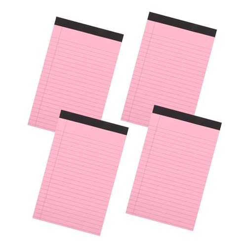 NOLITOY 4 Stück Teiliges Liniert Notizblock Abreißbaren Blättern Glattes Schreiben Legal Pad Design Praktische Büro management Notizblöcke Langlebiges nicht Klebend Tragbar für Arbeit und NOLITOY 4 Stück Teiliges Liniert Notizblock Abreißbaren Blättern Glattes Schreiben Legal Pad Design Praktische Büro management Notizblöcke Langlebiges nicht Klebend Tragbar für Arbeit und von NOLITOY