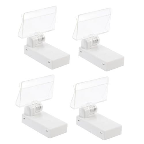 NOLITOY 4 Stück Teiliges Magnet Clip für Preisschilder Doppelseitiger Werbeclip für Supermarkt Stabiler Magnethalter für Preisschilder Vielseitig für Geschäft Restaurant Büro und Werbung NOLITOY 4 Stück Teiliges Magnet Clip für Preisschilder Doppelseitiger Werbeclip für Supermarkt Stabiler Magnethalter für Preisschilder Vielseitig für Geschäft Restaurant Büro und Werbung von NOLITOY