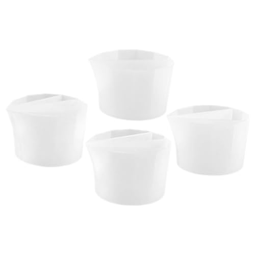 NOLITOY 4 Stück Teiliges Silikon Mischbecher mit Fächern für DIY Epoxidharz Gießen Flexible Resin Mischbecher für Basteln und Schmuckherstellung NOLITOY 4 Stück Teiliges Silikon Mischbecher mit Fächern für DIY Epoxidharz Gießen Flexible Resin Mischbecher für Basteln und Schmuckherstellung von NOLITOY