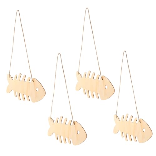NOLITOY 4 Stück Teiliges Unbemalte Holzscheiben Fischknochen Design DIY Graffiti Holzchips Kreative Wanddekoration Bastelset Leichte Holzanhänger NOLITOY 4 Stück Teiliges Unbemalte Holzscheiben Fischknochen Design DIY Graffiti Holzchips Kreative Wanddekoration Bastelset Leichte Holzanhänger von NOLITOY