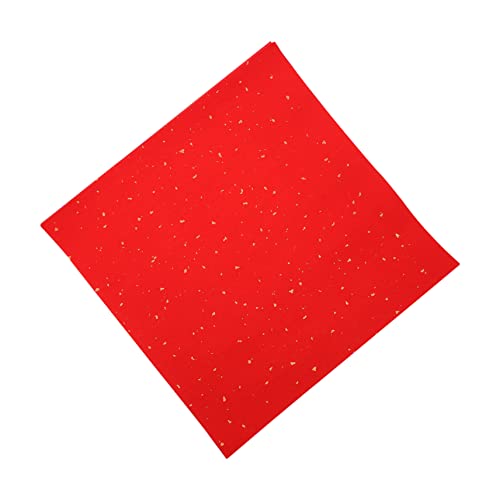 NOLITOY 40 Blatt Rotes Schreibpapier für Kalligraphie Fu Papier für Neujahr Hochzeiten und Festliche Dekorationen Hochwertiges Reispapier Leicht und Sicher von NOLITOY