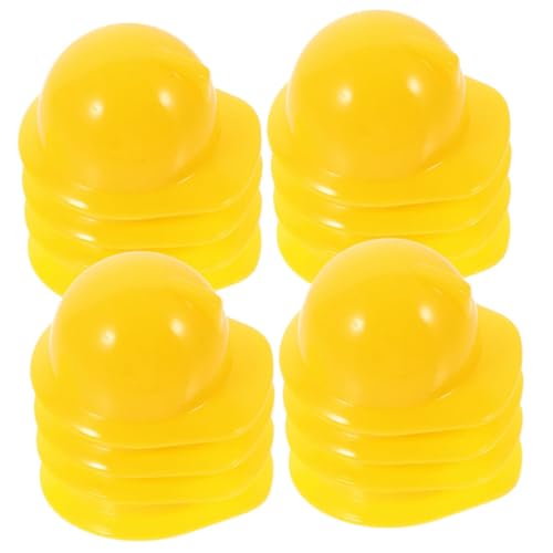 NOLITOY 40 Stück Mini-bauhut Kleid Winzige Formelle Hüte Bau-partyhüte Partyhüte Für Geburtstagsfeierzubehör Für Den Bau Mini Party Hüte Werkstatt Schutzhelm Kappe Plastik Yellow von NOLITOY