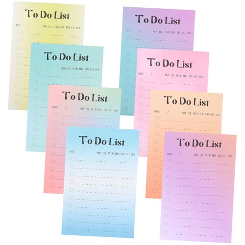 NOLITOY 400 Stück Teiliges Memo Pads Selbstklebend Abreißbar Kleine Haftnotizen mit Farbigen Tabs für Büro Schule Zuhause Praktische Reminder und Organisationshilfe von NOLITOY