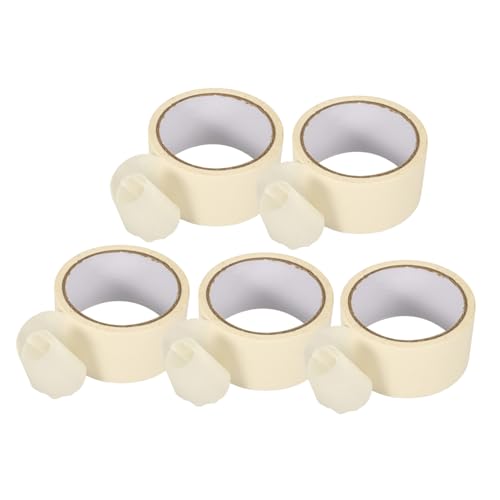 NOLITOY 5 Rollen Malerkrepp Abdeckband Profi Klebeband Selbstklebend Rückstandsfrei für Wandmalerei Renovierung und Bastelarbeiten NOLITOY 5 Rollen Malerkrepp Abdeckband Profi Klebeband Selbstklebend Rückstandsfrei für Wandmalerei Renovierung und Bastelarbeiten von NOLITOY