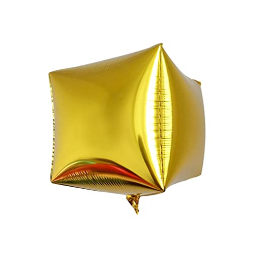 NOLITOY 5 Stück Ballon aus Aluminiumfolie transparente Luftballons Gold Geburtstagsdekorationen Party zahlen luftballon quadratische Aluminiumballons Alles zum Geburtstag Ballon NOLITOY 5 Stück Ballon aus Aluminiumfolie transparente Luftballons Gold Geburtstagsdekorationen Party zahlen luftballon quadratische Aluminiumballons Alles zum Geburtstag Ballon von NOLITOY