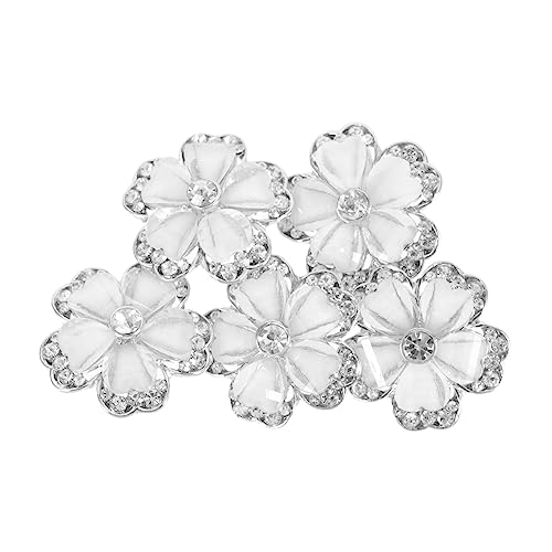 NOLITOY 5 Stück Blumenförmige Kristallschnalle Strass-Knöpfe Strassknöpfe zum Nähen Kristalle sortiert Glitzerknöpfe Strickknöpfe geformte Knöpfe Kleidungsknopf Zinklegierung NOLITOY 5 Stück Blumenförmige Kristallschnalle Strass-Knöpfe Strassknöpfe zum Nähen Kristalle sortiert Glitzerknöpfe Strickknöpfe geformte Knöpfe Kleidungsknopf Zinklegierung von NOLITOY