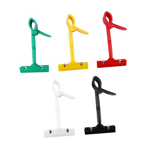 NOLITOY 5 Stück Kunststoff Preisschildhalter Drehbar Stabil für Ladenregale Etiketten Werbekarten klammer Praktische Doppelkopf clip für Warenbeschilderung im Einzelhandel Zufällige Farbe NOLITOY 5 Stück Kunststoff Preisschildhalter Drehbar Stabil für Ladenregale Etiketten Werbekarten klammer Praktische Doppelkopf clip für Warenbeschilderung im Einzelhandel Zufällige Farbe von NOLITOY
