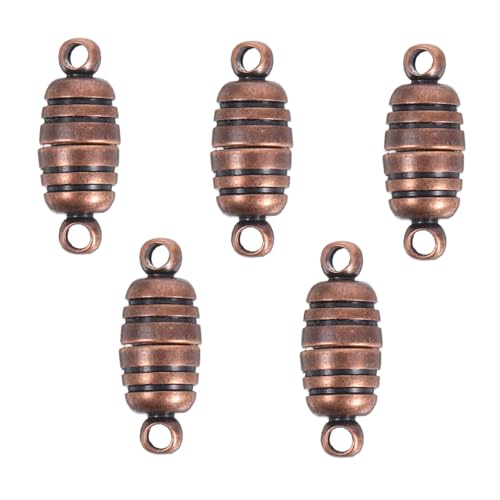 NOLITOY 5 Stück Magnetische Schmuckverschlüsse Kupfer Vintage Muster Langlebige Armband Halskettenverbinder DIY Charm Holder Charm Holder Verschlüsse NOLITOY 5 Stück Magnetische Schmuckverschlüsse Kupfer Vintage Muster Langlebige Armband Halskettenverbinder DIY Charm Holder Charm Holder Verschlüsse von NOLITOY