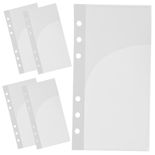 NOLITOY 5 Stück Teiliges Budget Taschen für Loseblatt Ordner Transparente Doppellagige PP Umschläge als Binder Zubehör Abnehmbare Einlagen für Budgetplaner und Sparbuch Geld Challenge NOLITOY 5 Stück Teiliges Budget Taschen für Loseblatt Ordner Transparente Doppellagige PP Umschläge als Binder Zubehör Abnehmbare Einlagen für Budgetplaner und Sparbuch Geld Challenge von NOLITOY