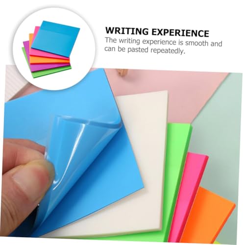 NOLITOY 5 Stück Teiliges Farbige Memo Pads Selbstklebende Transparente Pet Haftnotizen Praktische Notizzettel für Büro Schule und Zuhause Glatte Oberfläche Vielseitig Beschriftbar Farben NOLITOY 5 Stück Teiliges Farbige Memo Pads Selbstklebende Transparente Pet Haftnotizen Praktische Notizzettel für Büro Schule und Zuhause Glatte Oberfläche Vielseitig Beschriftbar Farben von NOLITOY