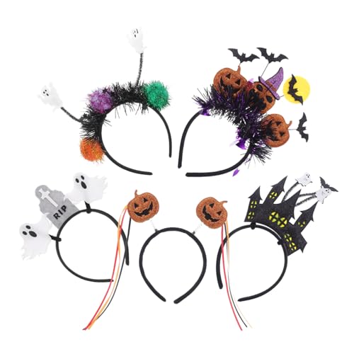 NOLITOY 5 Stück Teiliges Halloween Set Haarreifen mit Katzenohren und Kürbis Verstellbar Farbintensiv und Langlebig Kostüm Haaraccessoires für Erwachsene für Party Cosplay und Fotos NOLITOY 5 Stück Teiliges Halloween Set Haarreifen mit Katzenohren und Kürbis Verstellbar Farbintensiv und Langlebig Kostüm Haaraccessoires für Erwachsene für Party Cosplay und Fotos von NOLITOY