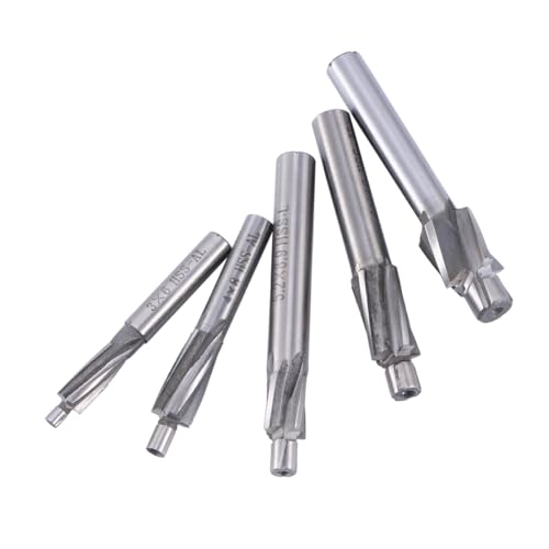 NOLITOY 5 Stück Teiliges Hochleistungs Senker Fräser mit Geradem Schaft Hochpräzise Verschleißfest für Stahl Edelstahl Aluminium für Cnc Bearbeitung von Senkbohrungen und Bolzenlöchern NOLITOY 5 Stück Teiliges Hochleistungs Senker Fräser mit Geradem Schaft Hochpräzise Verschleißfest für Stahl Edelstahl Aluminium für Cnc Bearbeitung von Senkbohrungen und Bolzenlöchern von NOLITOY