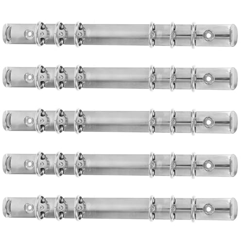 NOLITOY 5 Stück Teiliges Metall ring buchbinder mechanismus Langlebig und Stabil Einfach zu Öffnen und Schließen für DIY Loseblatt notizbücher Büro Schulbedarf Kompatibel NOLITOY 5 Stück Teiliges Metall ring buchbinder mechanismus Langlebig und Stabil Einfach zu Öffnen und Schließen für DIY Loseblatt notizbücher Büro Schulbedarf Kompatibel von NOLITOY