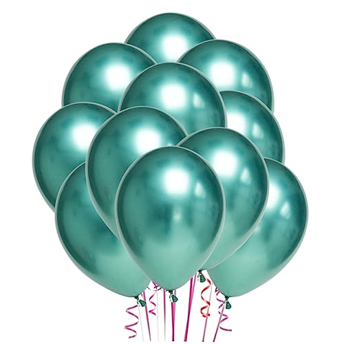 NOLITOY 50 10 Abschluss Ballons neujahrsballons latex luftballons latex ballons balloons weiße Latexballons Hochzeitsartikel verdicken Nachfüllung Ballon-Set Gold Partybedarf von NOLITOY