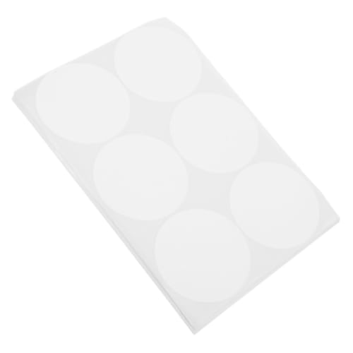 NOLITOY 50 Blatt Weiße Handbeschreibbare Abziehbare Runde Klebepunkte aus Kupferdruckpapier mit Je Etiketten Stark Haftend für Büro Kalender Briefumschläge und Haushaltsorganisation NOLITOY 50 Blatt Weiße Handbeschreibbare Abziehbare Runde Klebepunkte aus Kupferdruckpapier mit Je Etiketten Stark Haftend für Büro Kalender Briefumschläge und Haushaltsorganisation von NOLITOY