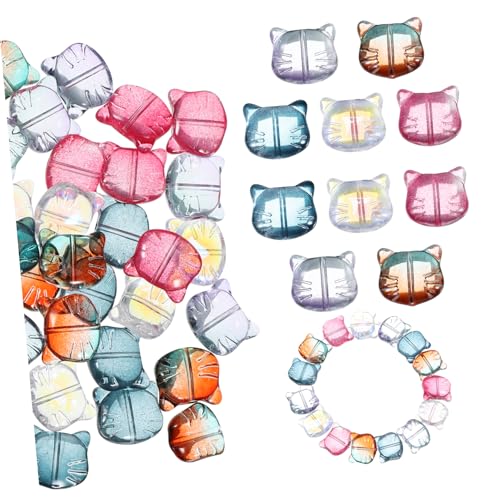 NOLITOY 50 Stück Armband Glasperlen bunt Tierarmbandperlen Katzenperlen für die Schmuckherstellung Hallo Perlen süß Perlen zur Schmuckherstellung süße Perlen Lose Perlen Schmuckperlen NOLITOY 50 Stück Armband Glasperlen bunt Tierarmbandperlen Katzenperlen für die Schmuckherstellung Hallo Perlen süß Perlen zur Schmuckherstellung süße Perlen Lose Perlen Schmuckperlen von NOLITOY