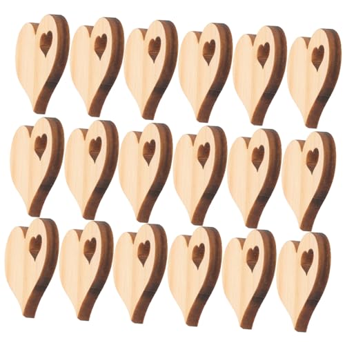 NOLITOY 50 Stück Holzherzen zum Basteln Herzförmige Holzscheiben für DIY Dekoration Handarbeit Valentinstag Hochzeit Tischdeko Kreative Holzverzierungen NOLITOY 50 Stück Holzherzen zum Basteln Herzförmige Holzscheiben für DIY Dekoration Handarbeit Valentinstag Hochzeit Tischdeko Kreative Holzverzierungen von NOLITOY