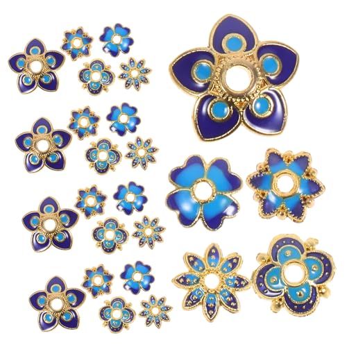NOLITOY 50 Stück Metall Blumenperlenkappen in Goldoptik Verzierte Spacer Perlenkappen für Diy Schmuckherstellung Langlebige Lichtechte Endkappen für Armbänder Halsketten Ohrringe Leicht NOLITOY 50 Stück Metall Blumenperlenkappen in Goldoptik Verzierte Spacer Perlenkappen für Diy Schmuckherstellung Langlebige Lichtechte Endkappen für Armbänder Halsketten Ohrringe Leicht von NOLITOY