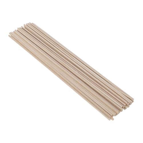 NOLITOY 50 Stück Quadratische Holzdübelstangen: Unbehandelte Quadratische Holzdübel – 300 X 3 Mm, Diy-bastelmodellbau, Naturholzstäbe Für Schulprojekte NOLITOY 50 Stück Quadratische Holzdübelstangen: Unbehandelte Quadratische Holzdübel – 300 X 3 Mm, Diy-bastelmodellbau, Naturholzstäbe Für Schulprojekte von NOLITOY