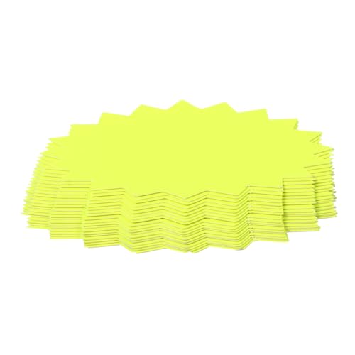 NOLITOY 50 Stück Teiliges Farbige Shaped Preisetiketten Gelb Langlebiges Werbepapier für Preisauszeichnung im Supermarkt Einfache Anbringung Auffällige Verkaufsförderung NOLITOY 50 Stück Teiliges Farbige Shaped Preisetiketten Gelb Langlebiges Werbepapier für Preisauszeichnung im Supermarkt Einfache Anbringung Auffällige Verkaufsförderung von NOLITOY
