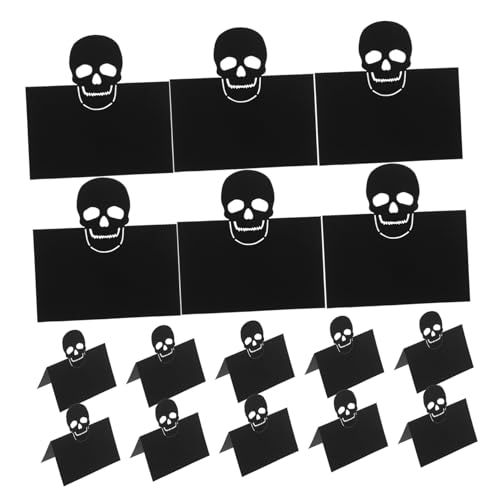 NOLITOY 50 Stück Teiliges Halloween Tischkarten mit Stabile Wiederverwendbare Gästeplatzkarten aus Schimmerndem Papier für Partys Hochzeiten und Festliche Sitzordnungen NOLITOY 50 Stück Teiliges Halloween Tischkarten mit Stabile Wiederverwendbare Gästeplatzkarten aus Schimmerndem Papier für Partys Hochzeiten und Festliche Sitzordnungen von NOLITOY