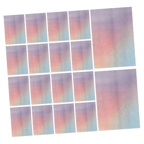 NOLITOY 50 Stück Teiliges Holografisches Metallic Cardstock- Glitzerndes Schimmerndes Bastelpapier mit Leichter Faltbarkeit M² für Scrapbooking Diy-karten Partydeko und Kreative NOLITOY 50 Stück Teiliges Holografisches Metallic Cardstock- Glitzerndes Schimmerndes Bastelpapier mit Leichter Faltbarkeit M² für Scrapbooking Diy-karten Partydeko und Kreative von NOLITOY