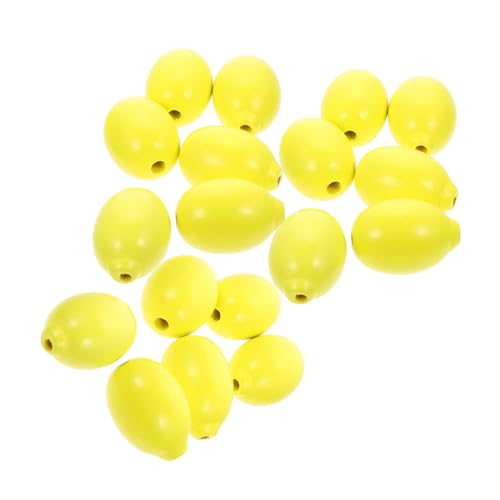 NOLITOY 50 Stück Teiliges Holzperlen Lemon DIY Schmuck Anhänger Zubehör Handgefertigte Dekoration für Basteln Geburtstagsdeko Haus und Festival NOLITOY 50 Stück Teiliges Holzperlen Lemon DIY Schmuck Anhänger Zubehör Handgefertigte Dekoration für Basteln Geburtstagsdeko Haus und Festival von NOLITOY