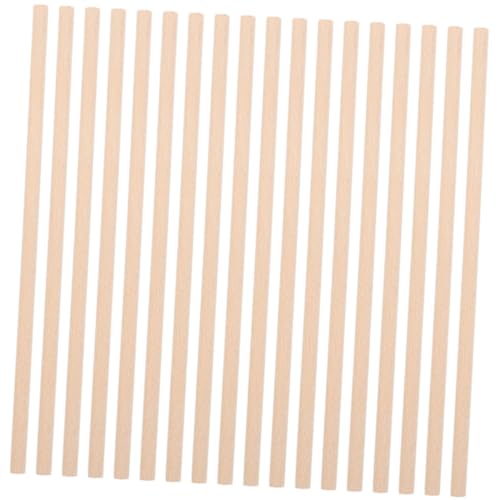 NOLITOY 50 Stück Teiliges Runde Holzstäbe Naturfarbene Rhythmussticks für Kindergarten und Grundschule Robust Glatte Oberfläche Geeignet für Basteln Musikspiele und Geschenke NOLITOY 50 Stück Teiliges Runde Holzstäbe Naturfarbene Rhythmussticks für Kindergarten und Grundschule Robust Glatte Oberfläche Geeignet für Basteln Musikspiele und Geschenke von NOLITOY