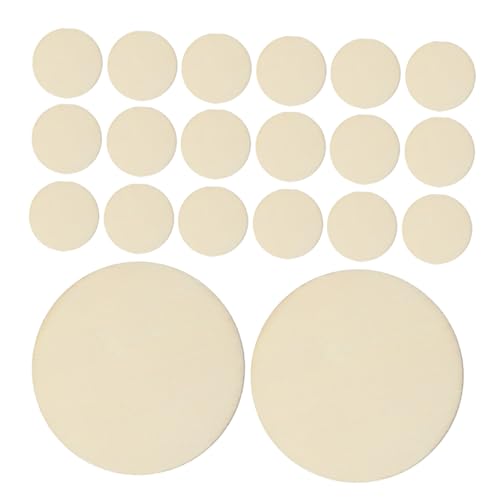 NOLITOY 50 Stück Unbemalte Holzscheiben Rundholzscheiben für DIY Basteln Holzplatten Naturbelassen Glatt für Malerei Gravur Dekoration und Kinderhandwerk NOLITOY 50 Stück Unbemalte Holzscheiben Rundholzscheiben für DIY Basteln Holzplatten Naturbelassen Glatt für Malerei Gravur Dekoration und Kinderhandwerk von NOLITOY