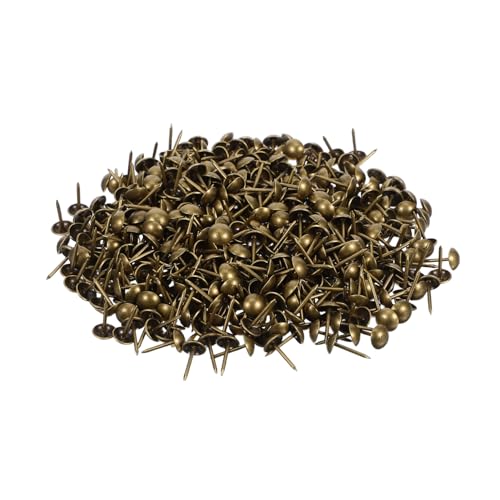 NOLITOY 500 Stück Polsternägel Gold Vintage Möbel Ziernägel aus Stabilem Eisen für Sofa Stuhl DIY Möbeldekoration Möbelbeschläge für Wohn und Schlafzimmer NOLITOY 500 Stück Polsternägel Gold Vintage Möbel Ziernägel aus Stabilem Eisen für Sofa Stuhl DIY Möbeldekoration Möbelbeschläge für Wohn und Schlafzimmer von NOLITOY