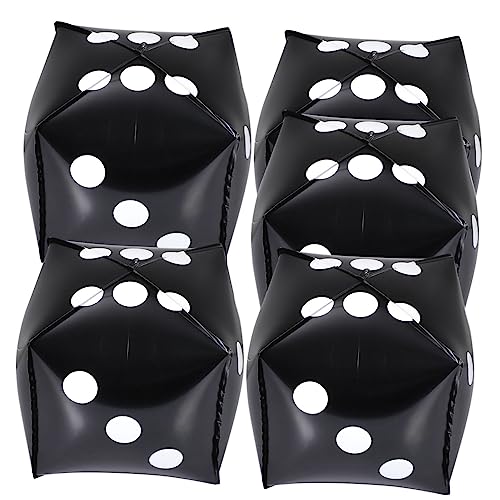 NOLITOY 5Stücke Würfelballons aus Aluminiumfolie Themen Dekoration für Geburtstagsfeiern Hochzeiten und Spielevents Langlebig und Kreativ NOLITOY 5Stücke Würfelballons aus Aluminiumfolie Themen Dekoration für Geburtstagsfeiern Hochzeiten und Spielevents Langlebig und Kreativ von NOLITOY