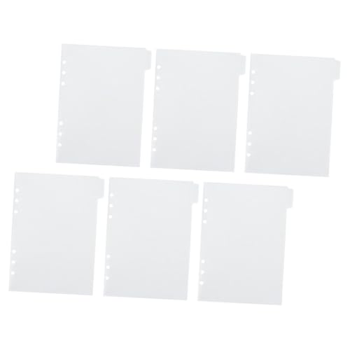NOLITOY 6 Blätter Binder Taschen Teilig Transparent Budget Organizer PP Material Leicht Tragbar Für Geldumschläge Notizen Businesskarten Für Büro Zuhause Reise NOLITOY 6 Blätter Binder Taschen Teilig Transparent Budget Organizer PP Material Leicht Tragbar Für Geldumschläge Notizen Businesskarten Für Büro Zuhause Reise von NOLITOY