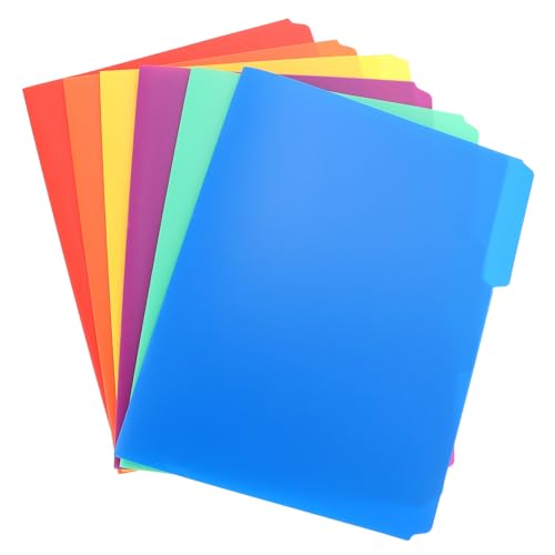 NOLITOY 6 Stück Dokumentenmappe Kunststoff Aktenordner Testpapier Organizer Wiederverwendbar Langlebig für Büro Schule Konferenz zum Schnellen Auffinden von Unterlagen NOLITOY 6 Stück Dokumentenmappe Kunststoff Aktenordner Testpapier Organizer Wiederverwendbar Langlebig für Büro Schule Konferenz zum Schnellen Auffinden von Unterlagen von NOLITOY