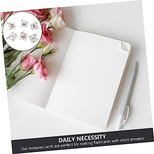 NOLITOY 6 Stück Portables Vokabelheft Teiliges mit Papierseiten und Praktischem Metallring Handliches Notizbuch für Schnelle Notizen und Vokabellisten Leicht zu Beschreiben Reißfest für NOLITOY 6 Stück Portables Vokabelheft Teiliges mit Papierseiten und Praktischem Metallring Handliches Notizbuch für Schnelle Notizen und Vokabellisten Leicht zu Beschreiben Reißfest für von NOLITOY