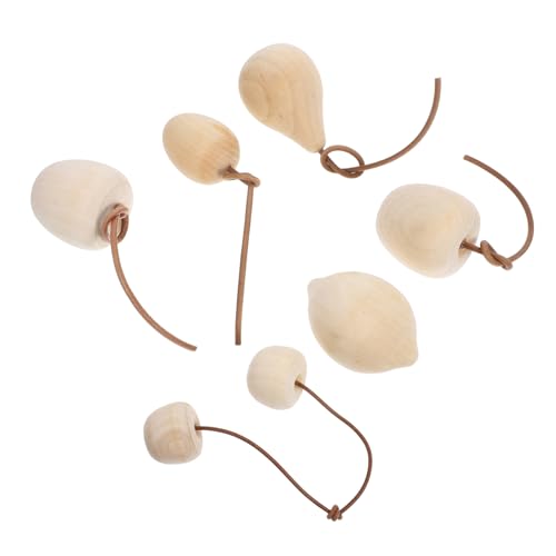 NOLITOY 6 Stück Teiliges Holz Früchte Basteln Unlackiert Blank DIY Malen Kreativzimmer Wohnzimmer Deko NOLITOY 6 Stück Teiliges Holz Früchte Basteln Unlackiert Blank DIY Malen Kreativzimmer Wohnzimmer Deko von NOLITOY