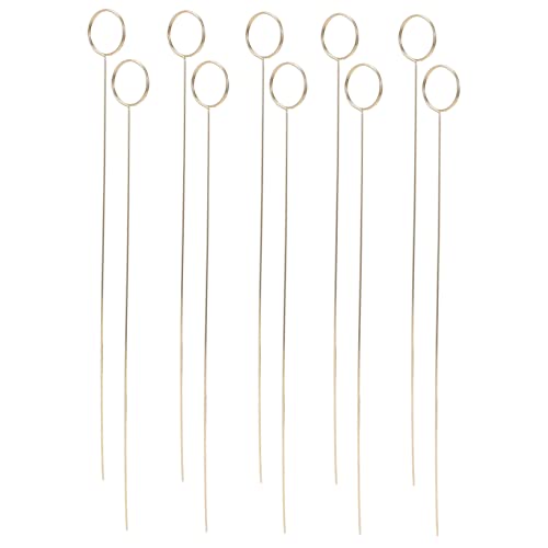 NOLITOY 60 Stück Runde Blumenkartenhalter Metallische Platzkartenhalter für Hochzeiten Geburtstagsfeiern Valentinstag Elegante Tischdekoration um Gäste zu Identifizieren und Romantische zu von NOLITOY