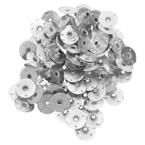 NOLITOY 600 Stück Galvanisierte Metall Dochtfüße Ø Hitzebeständige Kerzendocht Basen für DIY Kerzenherstellung Einfache Installation für Anfänger und Profis für Dekoration und NOLITOY 600 Stück Galvanisierte Metall Dochtfüße Ø Hitzebeständige Kerzendocht Basen für DIY Kerzenherstellung Einfache Installation für Anfänger und Profis für Dekoration und von NOLITOY