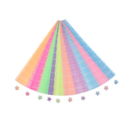 NOLITOY 630 Stück Nachtleuchtende Origami Sternstreifen Langlebiges Premium Papier DIY Bastelpapier für mit Kindern Entspannende Handarbeit NOLITOY 630 Stück Nachtleuchtende Origami Sternstreifen Langlebiges Premium Papier DIY Bastelpapier für mit Kindern Entspannende Handarbeit von NOLITOY