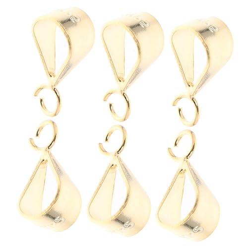 NOLITOY 6Stücke Silber Anhänger Verschlüsse Schmuck Charm Verbindungsstücke Klemm Clips für DIY Schmuckherstellung Geeignet für Armbänder und Mehr NOLITOY 6Stücke Silber Anhänger Verschlüsse Schmuck Charm Verbindungsstücke Klemm Clips für DIY Schmuckherstellung Geeignet für Armbänder und Mehr von NOLITOY