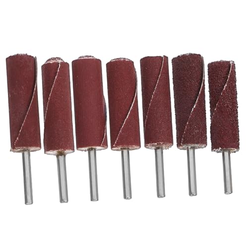 NOLITOY 7 Stück Teiliges Schleiftrommel Schleifvliesaufsatz Langlebig Vielseitig für Bohrmaschine Polieren und Schleifen von Metall Holz Kunststoff NOLITOY 7 Stück Teiliges Schleiftrommel Schleifvliesaufsatz Langlebig Vielseitig für Bohrmaschine Polieren und Schleifen von Metall Holz Kunststoff von NOLITOY