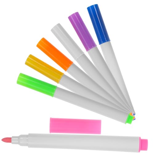 NOLITOY 7 Stück Teiliges Whiteboard Marker Abwischbare Schnell Trocknende Filzstifte mit Feiner Spitze Leuchtende Farben für Schule und Büro Wiederverwendbare Whiteboard Stifte Inklusive NOLITOY 7 Stück Teiliges Whiteboard Marker Abwischbare Schnell Trocknende Filzstifte mit Feiner Spitze Leuchtende Farben für Schule und Büro Wiederverwendbare Whiteboard Stifte Inklusive von NOLITOY