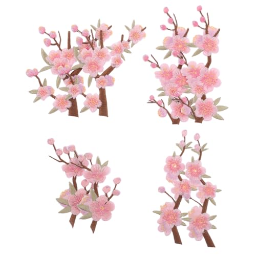 NOLITOY 8 Stück Teiliges Bestickte Blumenapplikationen Pfirsichblüte zum Aufnähen Vielseitige Stoffpatches für Kleidung Jeans Rucksäcke Hüte DIY Nähzubehör zur Reparatur und Dekoration NOLITOY 8 Stück Teiliges Bestickte Blumenapplikationen Pfirsichblüte zum Aufnähen Vielseitige Stoffpatches für Kleidung Jeans Rucksäcke Hüte DIY Nähzubehör zur Reparatur und Dekoration von NOLITOY
