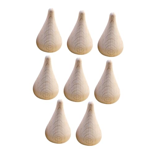 NOLITOY 8 Stück Teiliges DIY Unfertige Buche Wassertropfen Modelle Handgefertigte Bastelornamente Originelles Malspielzeug Für Dekoration NOLITOY 8 Stück Teiliges DIY Unfertige Buche Wassertropfen Modelle Handgefertigte Bastelornamente Originelles Malspielzeug Für Dekoration von NOLITOY