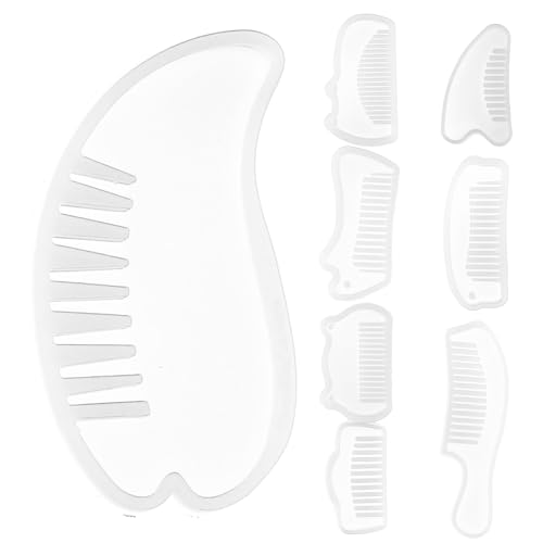 NOLITOY 8 Stück Teiliges Silikonform Epoxidharz Gießen Flexible Waschbare DIY Gießform für Individuelle Kämme Langlebige nicht Klebende Silikonformen mit Feiner Detailstruktur für NOLITOY 8 Stück Teiliges Silikonform Epoxidharz Gießen Flexible Waschbare DIY Gießform für Individuelle Kämme Langlebige nicht Klebende Silikonformen mit Feiner Detailstruktur für von NOLITOY