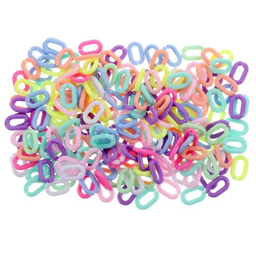 NOLITOY 800 Stück Acryl Verbindungsringe Schnellverbinder für DIY Schmuckherstellung Schlüsselband Handykette Taschenkette Langlebig Wiederverwendbar Zubehör NOLITOY 800 Stück Acryl Verbindungsringe Schnellverbinder für DIY Schmuckherstellung Schlüsselband Handykette Taschenkette Langlebig Wiederverwendbar Zubehör von NOLITOY