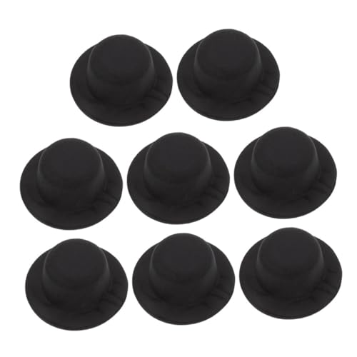 NOLITOY 8stücke Mini Junge Mädchen Schwarz Haarschmuck DIY-haustierhut Party-Accessoire-Dekoration Mini-puppenhut Miniatur Basteln Miniaturhüte Für Puppenhausdekorationen NOLITOY 8stücke Mini Junge Mädchen Schwarz Haarschmuck DIY-haustierhut Party-Accessoire-Dekoration Mini-puppenhut Miniatur Basteln Miniaturhüte Für Puppenhausdekorationen von NOLITOY