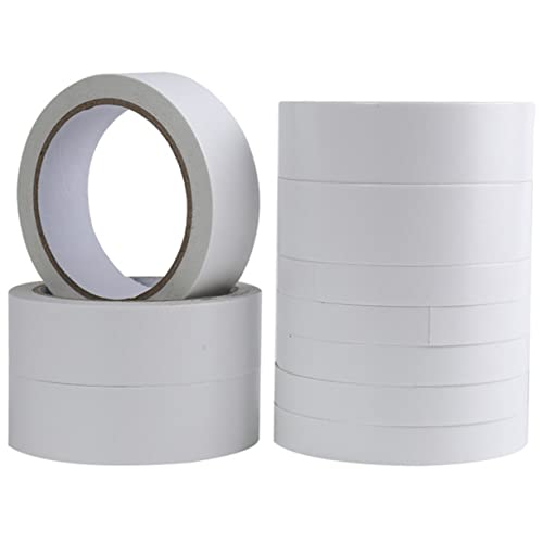 NOLITOY 9 Rollen Doppelseitiges Klebeband Transparent Stark Klebend Selbstklebend Vielseitig Einsetzbar für Büro Basteln Geschenkverpackung Breiten Leicht Abreißbar Wiederablösbar NOLITOY 9 Rollen Doppelseitiges Klebeband Transparent Stark Klebend Selbstklebend Vielseitig Einsetzbar für Büro Basteln Geschenkverpackung Breiten Leicht Abreißbar Wiederablösbar von NOLITOY