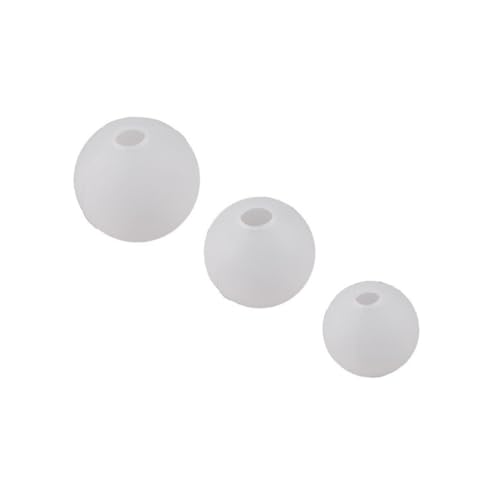 NOLITOY 9 Stück Diy Silikonformen Teilig Epoxidharz Formen für Schmuck und Bastelarbeiten Wiederverwendbar für Herstellung von Kugeln und Sternen von NOLITOY