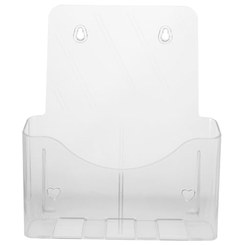 NOLITOY Acryl Wandhängender Dokumentenhalter Transparent Büro Organizer Einfache Aufbewahrung Für Zeitschriften Broschüren Und Schulsachen Stabiler Abs Material Organizer Für Zuhause Und NOLITOY Acryl Wandhängender Dokumentenhalter Transparent Büro Organizer Einfache Aufbewahrung Für Zeitschriften Broschüren Und Schulsachen Stabiler Abs Material Organizer Für Zuhause Und von NOLITOY